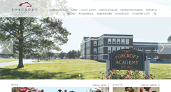 Desktop Screenshot of foxcroftacademy.org